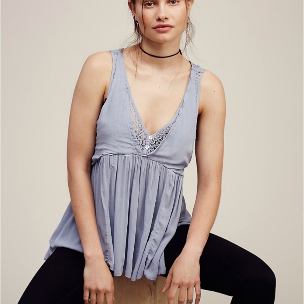 Free People Twofer Trapeze Cami